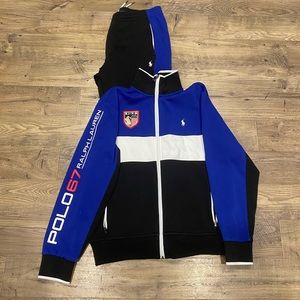 Polo Ralph Lauren Full Zip Tracksuit Jogger Set